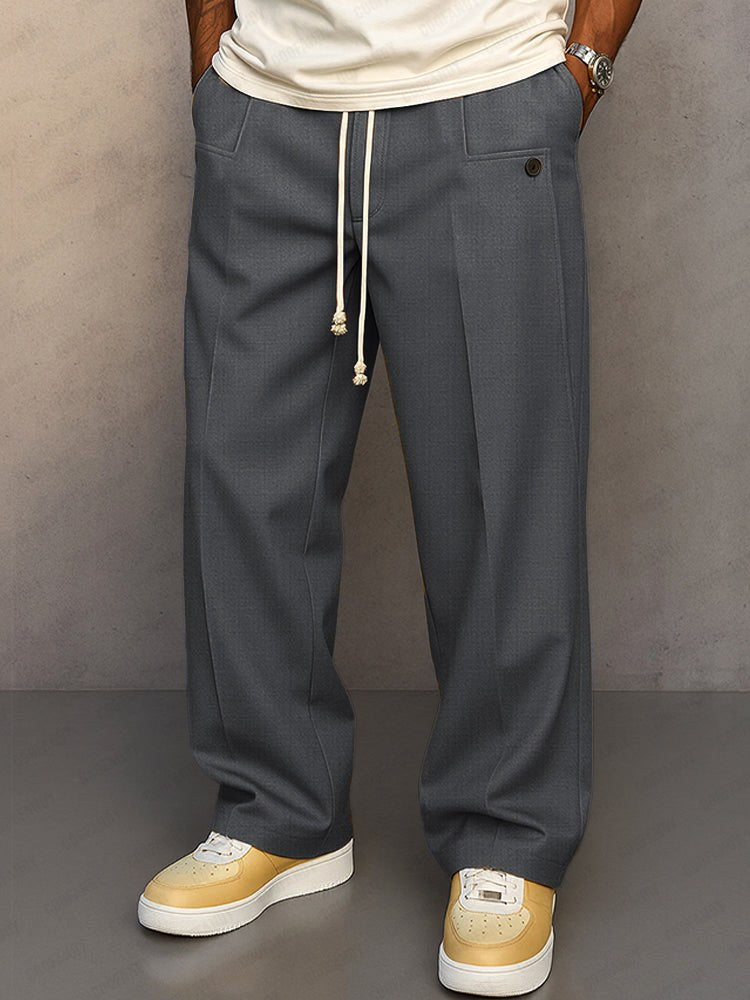Lukas | Men's Trousers with Relaxed Fit and Freedom of Movement, Casual Everyday Trousers | Everlasting Boutique | Khaki