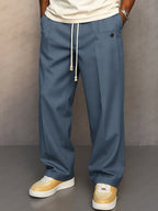 Lukas | Men's Trousers with Relaxed Fit and Freedom of Movement, Casual Everyday Trousers | Everlasting Boutique | Khaki