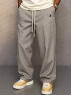 Lukas | Men's Trousers with Relaxed Fit and Freedom of Movement, Casual Everyday Trousers | Everlasting Boutique | Khaki