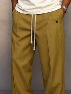 Lukas | Men's Trousers with Relaxed Fit and Freedom of Movement, Casual Everyday Trousers | Everlasting Boutique | Black