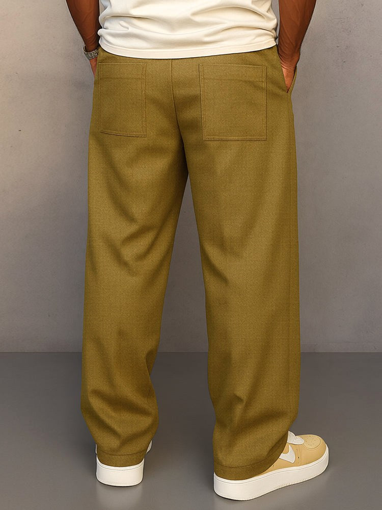 Lukas | Men's Trousers with Relaxed Fit and Freedom of Movement, Casual Everyday Trousers | Everlasting Boutique | Black