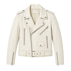 Mabel | Women's Vintage Leather Jacket, Fitted Zip Jacket | Everlasting Boutique
