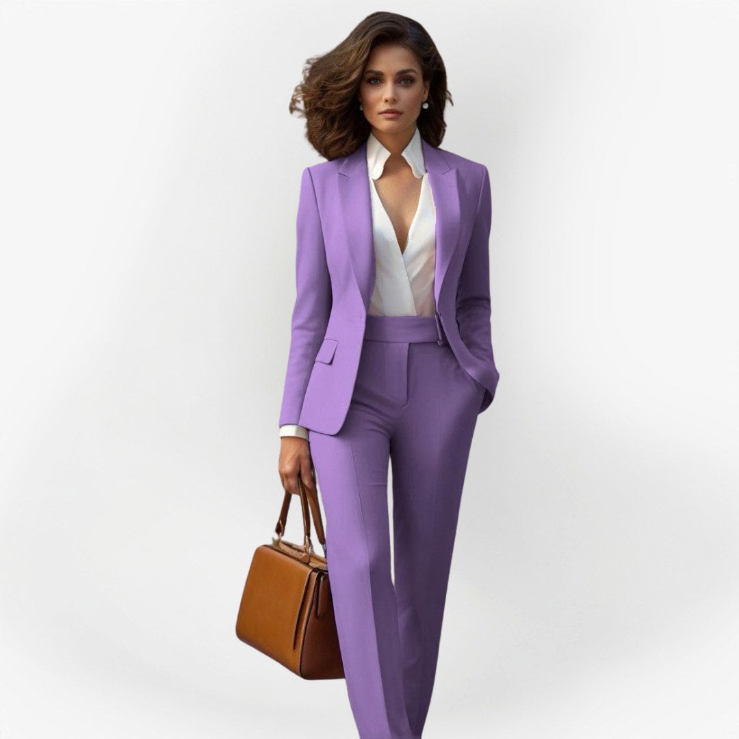 Magdalena | Women's Tailored Blazer Suit, Two-Piece Trouser Suit | Everlasting Boutique