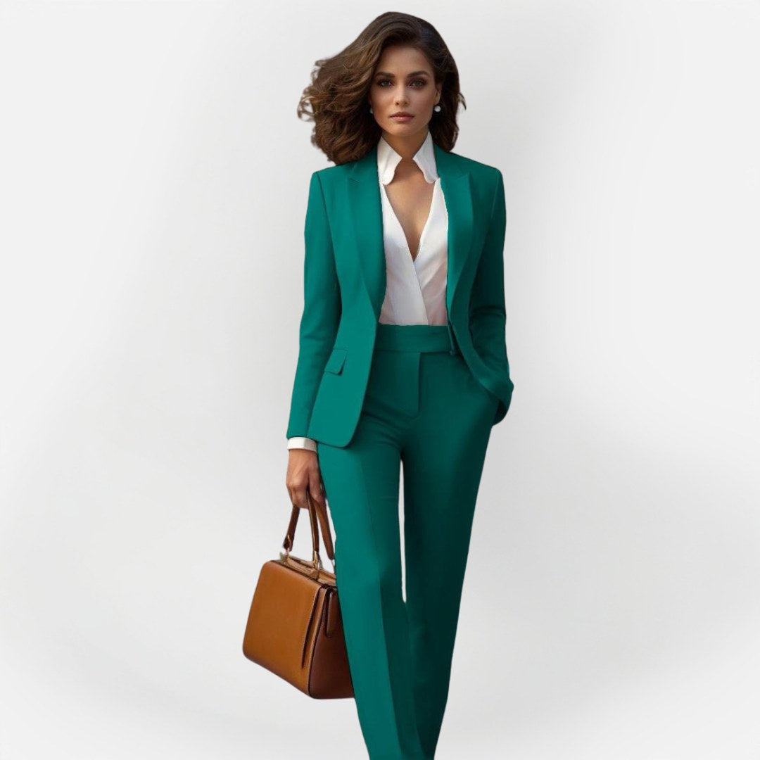 Magdalena | Women's Tailored Blazer Suit, Two-Piece Trouser Suit | Everlasting Boutique