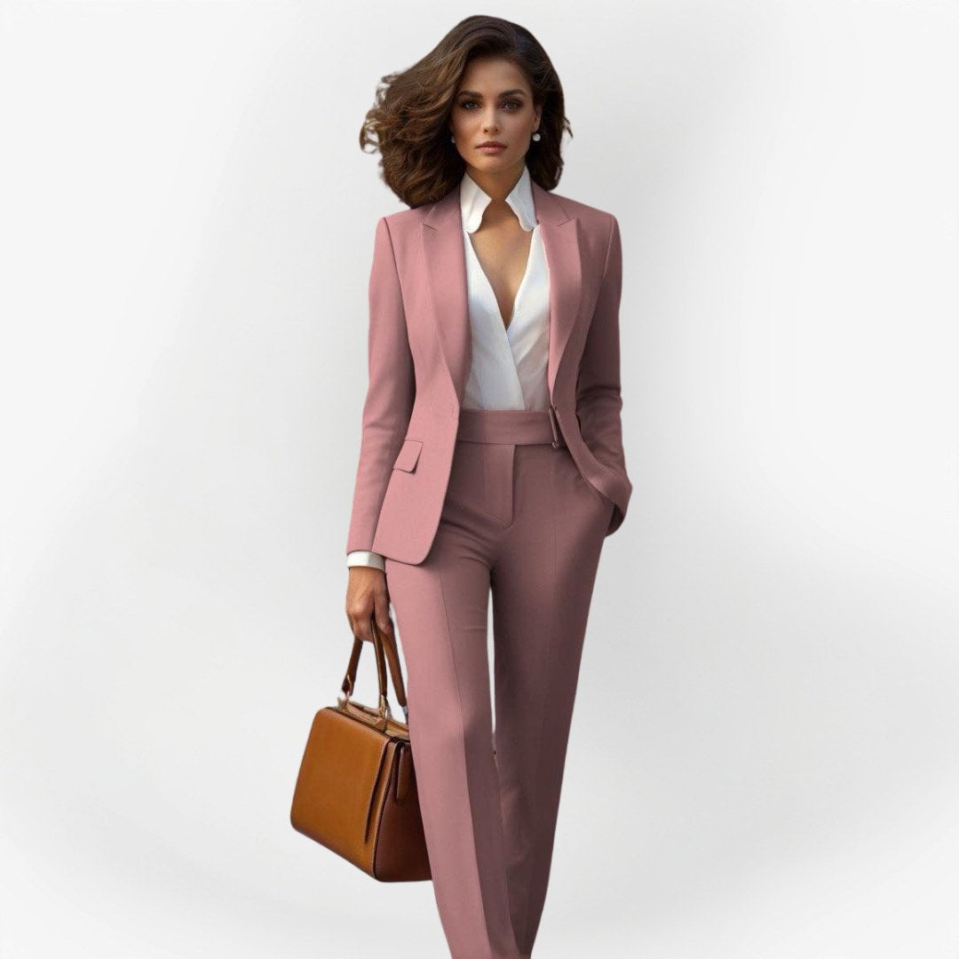 Magdalena | Women's Tailored Blazer Suit, Two-Piece Trouser Suit | Everlasting Boutique