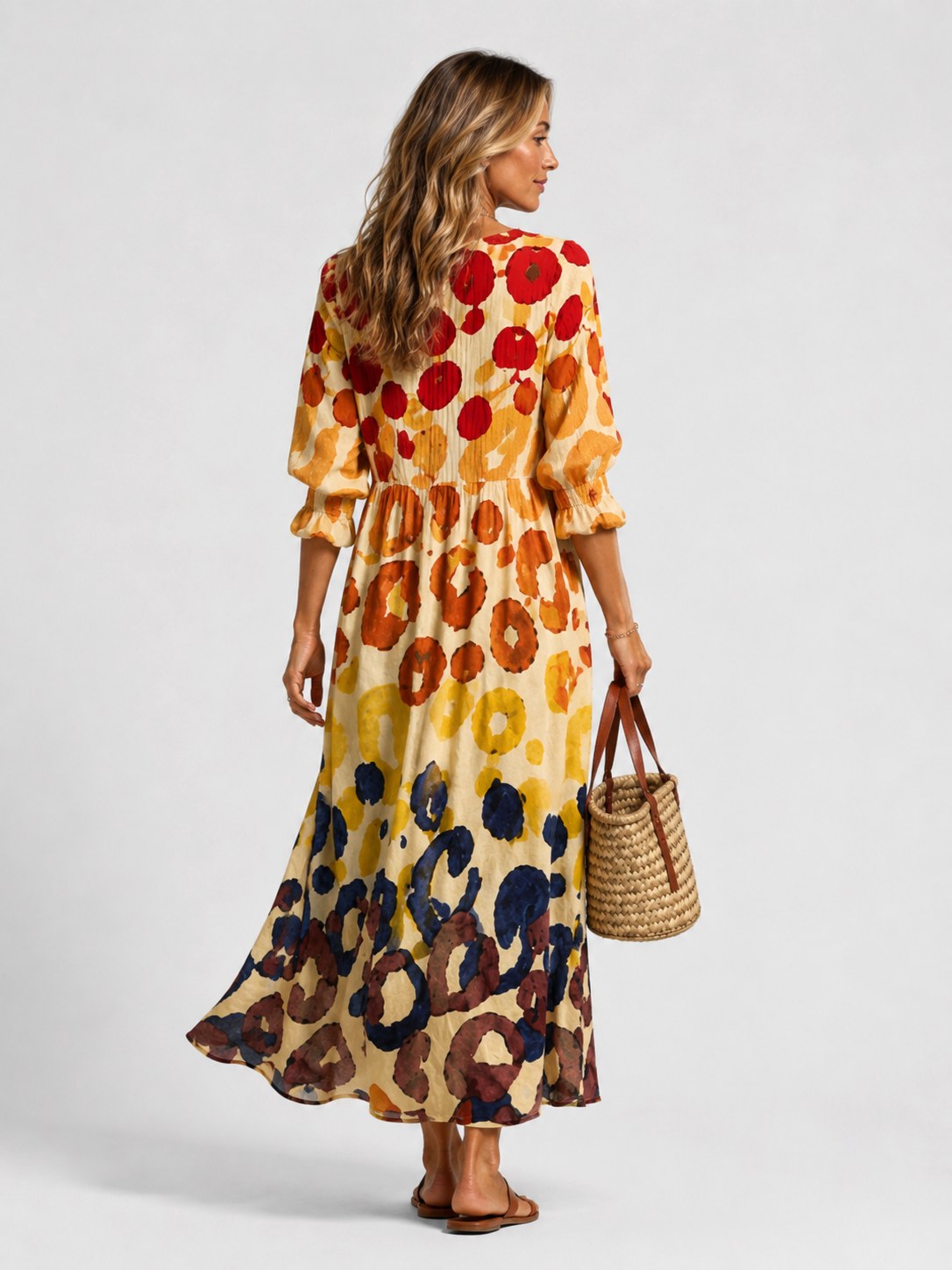 Maisie | Women's Printed Shirt Dress, Relaxed-Fit Everyday Dress | Everlasting Boutique | Floral