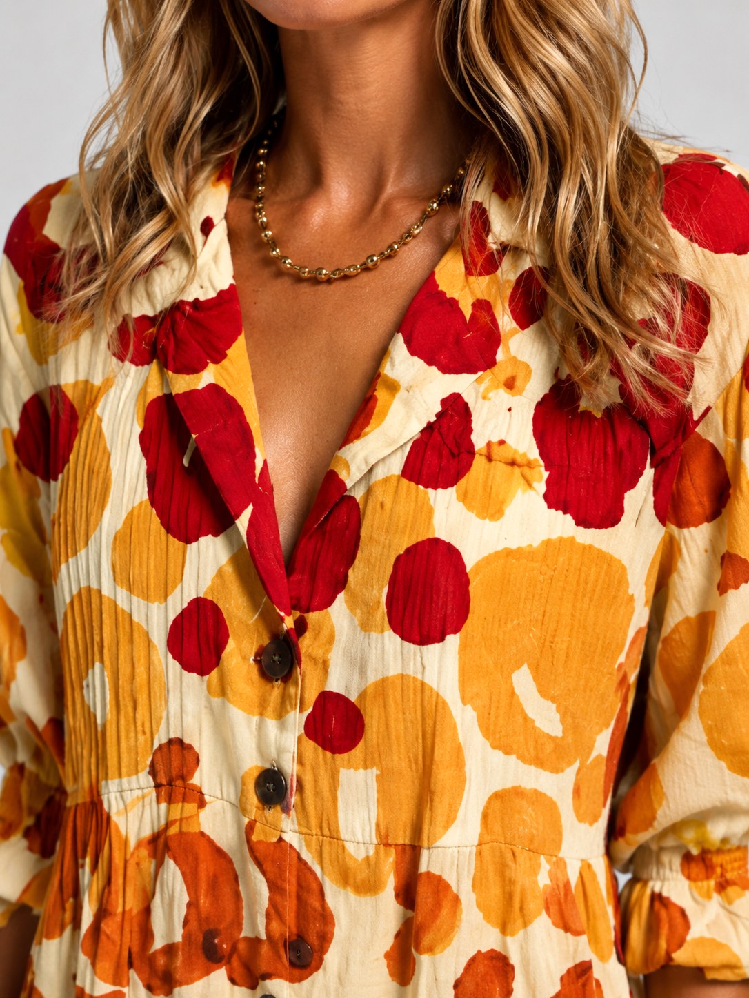 Maisie | Women's Printed Shirt Dress, Relaxed-Fit Everyday Dress | Everlasting Boutique | Blue