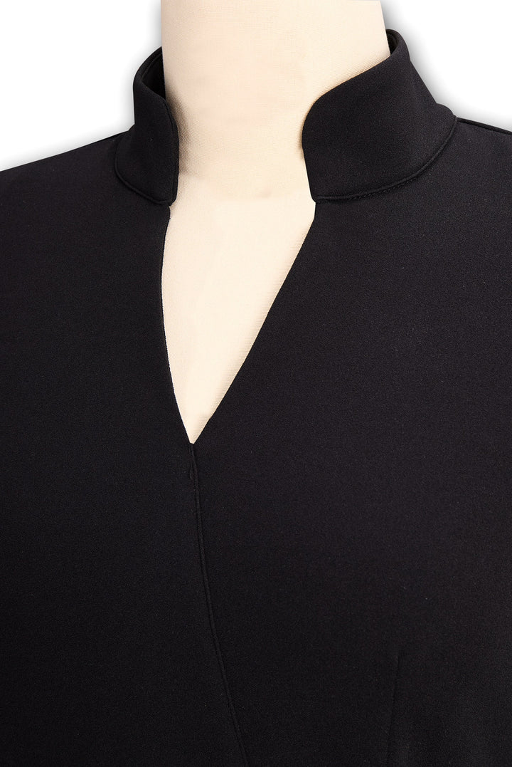 Maja | Women's Midi Dress with Belted Waist and Long Sleeves, Soft Knit Midi Dress | Everlasting Boutique