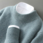 Malcolm | Men's Cashmere Pullover Jumper, Lightweight Knit Jumper | Everlasting Boutique
