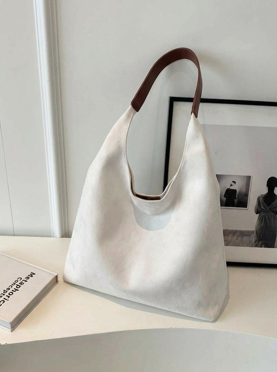 Manon | Women's Relaxed Shoulder Tote Bag, Spacious Travel Tote | Everlasting Boutique | Coffee