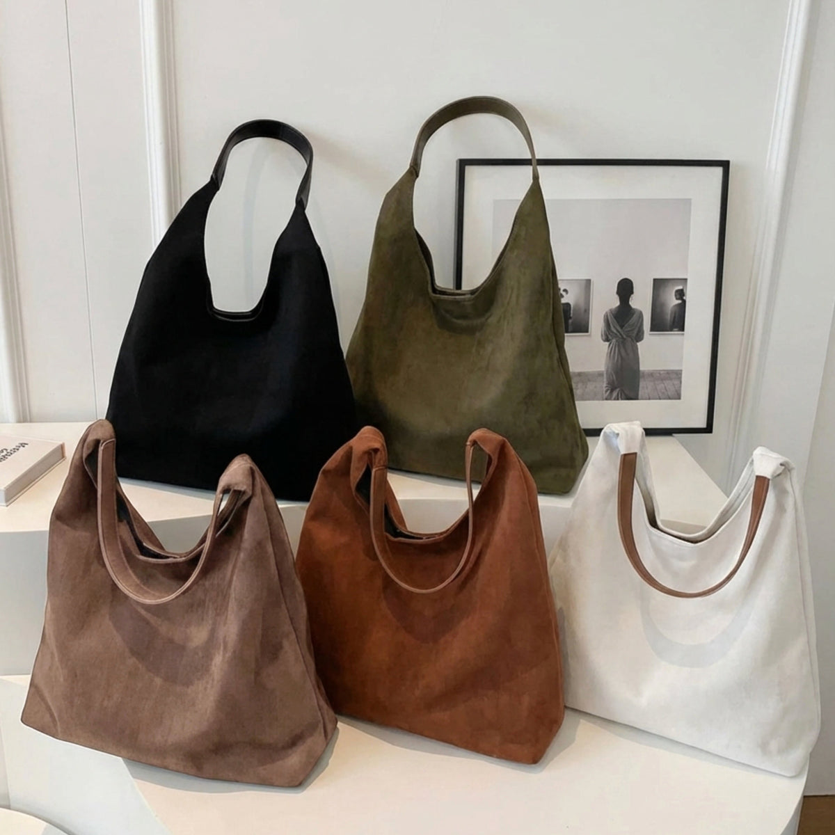 Manon | Women's Relaxed Shoulder Tote Bag, Spacious Travel Tote | Everlasting Boutique