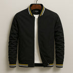 Martin | Lightweight Bomber Jacket with Contrast Details; Sporty Transitional Jacket | Everlasting Boutique