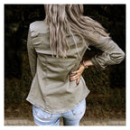 Margaret | Women's Classic Denim Jacket, Timeless Denim Jacket | Everlasting Boutique
