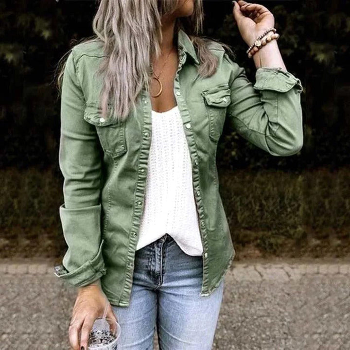 Margaret | Women's Classic Denim Jacket, Timeless Denim Jacket | Everlasting Boutique