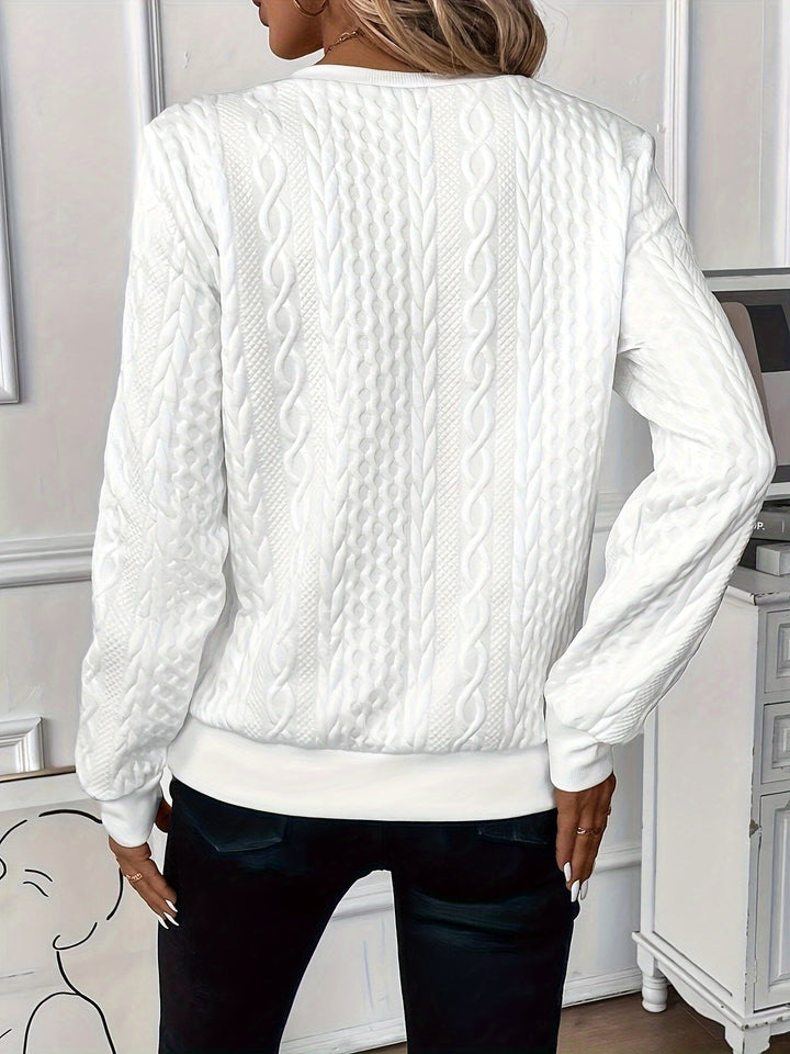 Margot | Women's Quarter-Zip Knit Jumper, Perfect for Everyday Wear | Everlasting Boutique | Black