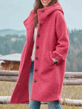 Marlene | Women's Warming Cosy Coat, Elegant Autumn Coat | Everlasting Boutique | Pink