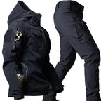 Michael | Men's Waterproof Thermal Suit with Multiple Pockets, Functional Autumn Tracksuit | Everlasting Boutique | Grey 2-Pack