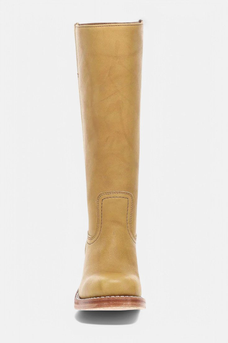 Millie | Women's Knee-High Leather Boots with Block Heel, Elegant Leather Boots | Everlasting Boutique