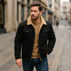 Mitchell | Men's Fleece-Lined Winter Coat, Warm Everyday Coat | Animated Apparel