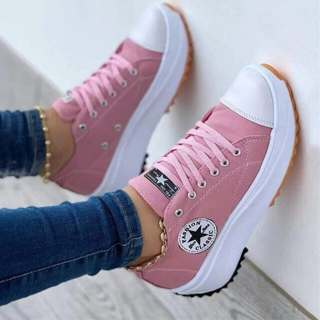 Monique | Women's Orthopaedic Trainers with Ergonomic Support, Comfortable Walking Trainers | Everlasting Boutique