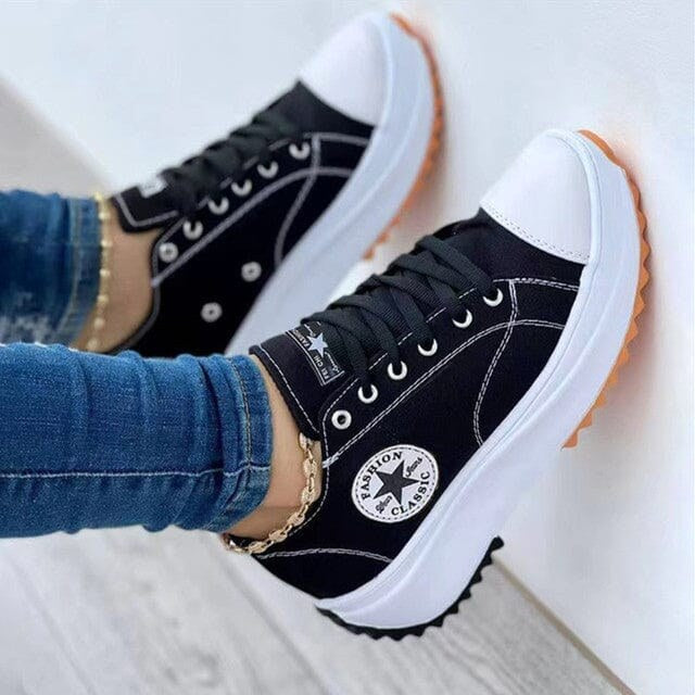 Monique | Women's Orthopaedic Trainers with Ergonomic Support, Comfortable Walking Trainers | Everlasting Boutique