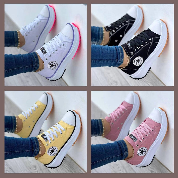 Monique | Women's Orthopaedic Trainers with Ergonomic Support, Comfortable Walking Trainers | Everlasting Boutique