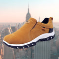 Moritz | Men's Shock-Absorbing Slip-On Shoes, Ergonomic Walking Shoes | Everlasting Boutique | Brown