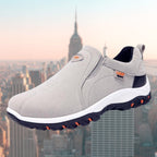 Moritz | Men's Shock-Absorbing Slip-On Shoes, Ergonomic Walking Shoes | Everlasting Boutique | Brown