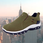 Moritz | Men's Shock-Absorbing Slip-On Shoes, Ergonomic Walking Shoes | Everlasting Boutique | Brown