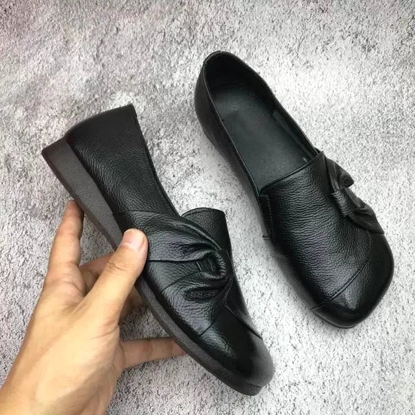 Nicole | Women's Supportive Leather Shoes, Slip-On Leather Shoes | Everlasting Boutique