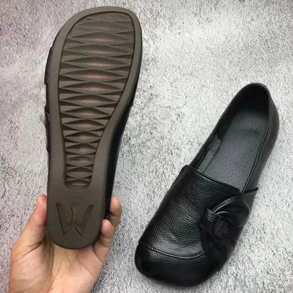 Nicole | Women's Supportive Leather Shoes, Slip-On Leather Shoes | Everlasting Boutique