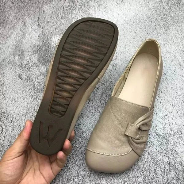 Nicole | Women's Supportive Leather Shoes, Slip-On Leather Shoes | Everlasting Boutique