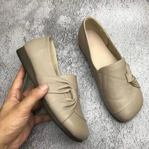 Nicole | Women's Supportive Leather Shoes, Slip-On Leather Shoes | Everlasting Boutique