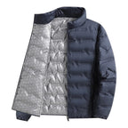 Noah | Men's Insulated Quilted Jacket, High-Collar Down Jacket | Everlasting Boutique