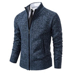 Norbert | Men's Zip-Up Cardigan, Lightweight Autumn Cardigan | Everlasting Boutique | Beige