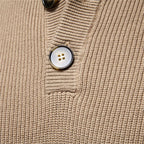 Oliver | Men's Cotton Jumper with Classic Fit, Elegant Men's Jumper | Everlasting Boutique | Light Grey
