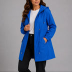 Olivia | Women's Lightweight Waterproof Rain Coat, Hooded Autumn Coat | Everlasting Boutique