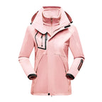 Patricia | Women's Waterproof Softshell Jacket, Wind-Resistant Performance Coat | Everlasting Boutique | White