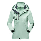 Patricia | Women's Waterproof Softshell Jacket, Wind-Resistant Performance Coat | Everlasting Boutique | Purple