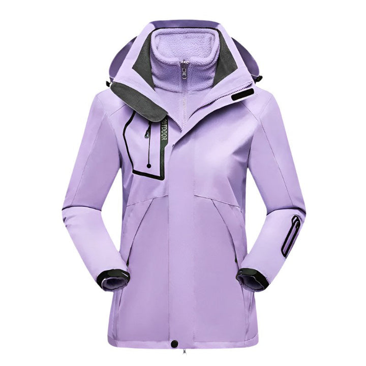 Patricia | Women's Waterproof Softshell Jacket, Wind-Resistant Performance Coat | Everlasting Boutique