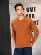 Patrick | Classic Men's Cotton Jumper, Elegant Casual Jumper | Everlasting Boutique | Black