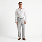 Patrick | Men's Linen-Cotton Blend Trousers with a Comfortable Fit; Breathable Summer Trousers | Everlasting Boutique