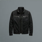 Paul | Men's Classic Cotton Jacket, Structured Casual Jacket | Everlasting Boutique | Blue