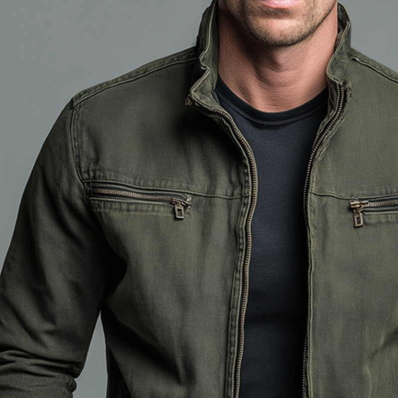 Paul | Men's Classic Cotton Jacket, Structured Casual Jacket | Everlasting Boutique