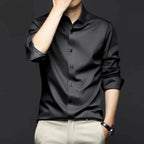 Paul | Elegant 100% Silk Blouse, Classic Business Blouse | Everlasting Boutique