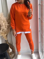 Penelope | Women's Oversized Two-Piece Lounge Set, Perfect for Everyday Wear | Everlasting Boutique | Blue