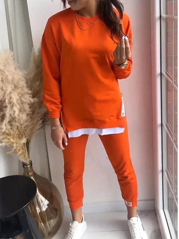 Penelope | Women's Oversized Two-Piece Lounge Set, Perfect for Everyday Wear | Everlasting Boutique | Blue