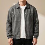 Peter | Men's Lambskin Leather Jacket, Tailored Smart Jacket | Everlasting Boutique