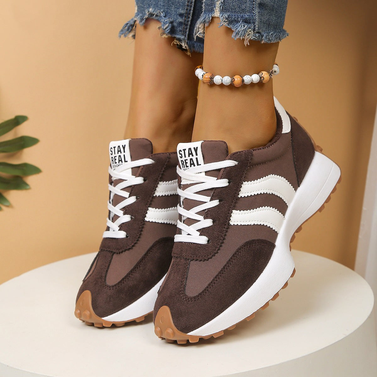 Paige | Women's Orthopedic Trainers with Shock Absorption, Lightweight Walking Shoes | Everlasting Boutique