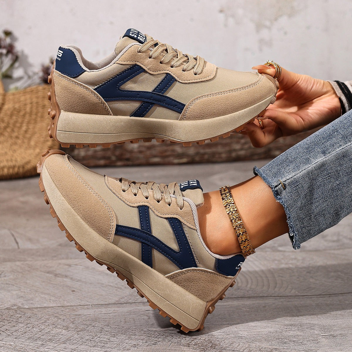 Paige | Women's Orthopedic Trainers with Shock Absorption, Lightweight Walking Shoes | Everlasting Boutique